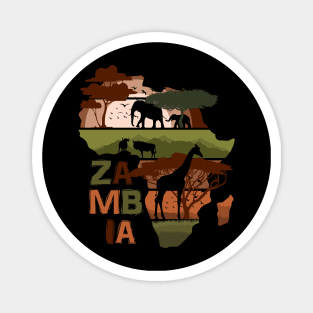 Zambia Magnet